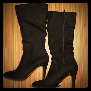 FerGalicius by Fergie 7 1/2 black heeled boots